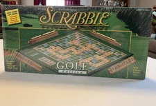 New! Scrabble Golf Edition Crossword Board Game, USAopoly 2000 Hasbro 