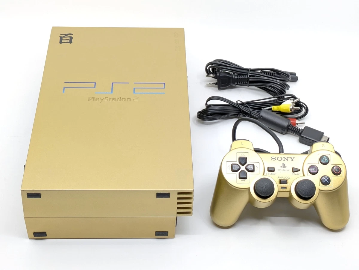 Sony PlayStation 2 NTSC-J Gold Video Game Consoles for sale | eBay
