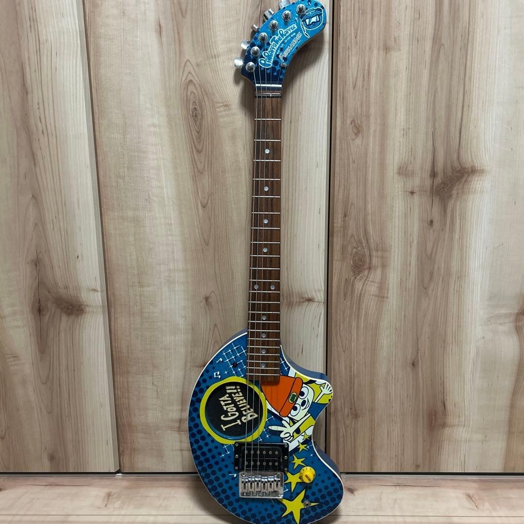 FERNANDES ZO-3（Blue） Fernandes ZO-3 Parappa the Rapper Electric Guitar Built-in Amp