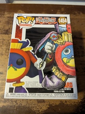 Time Wizard CUSTOM Box Art Funko Pop! Yu-Gi-Oh! Figure #1454 Hand Drawn