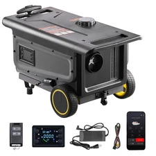 VEVOR Diesel Heater Portable Diesel Air Heater 8KW DC 12V/24V Trolley 1.3 Gal