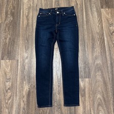 Hudson Natalie Super Skinny Jeans Women's 27 Blue Dark Wash Stretch Denim