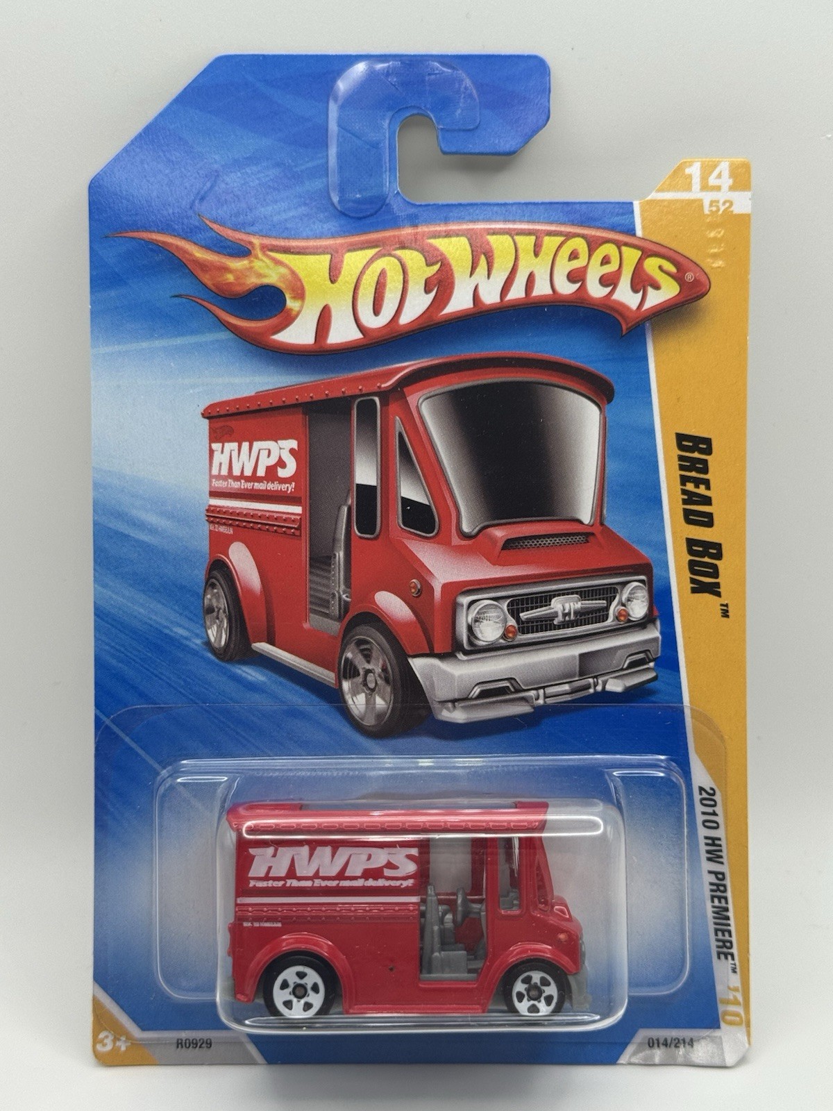 Hot Wheels 2010 HW Premiere "HWPS" Bread Box - 1:64 Diecast Car