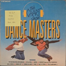 Various The Chart Show Dance Masters Vinyl Record LP VG/G+ ADD7 1989