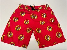 Buc-ee's Boys Red swim trunks shorts Youth Large