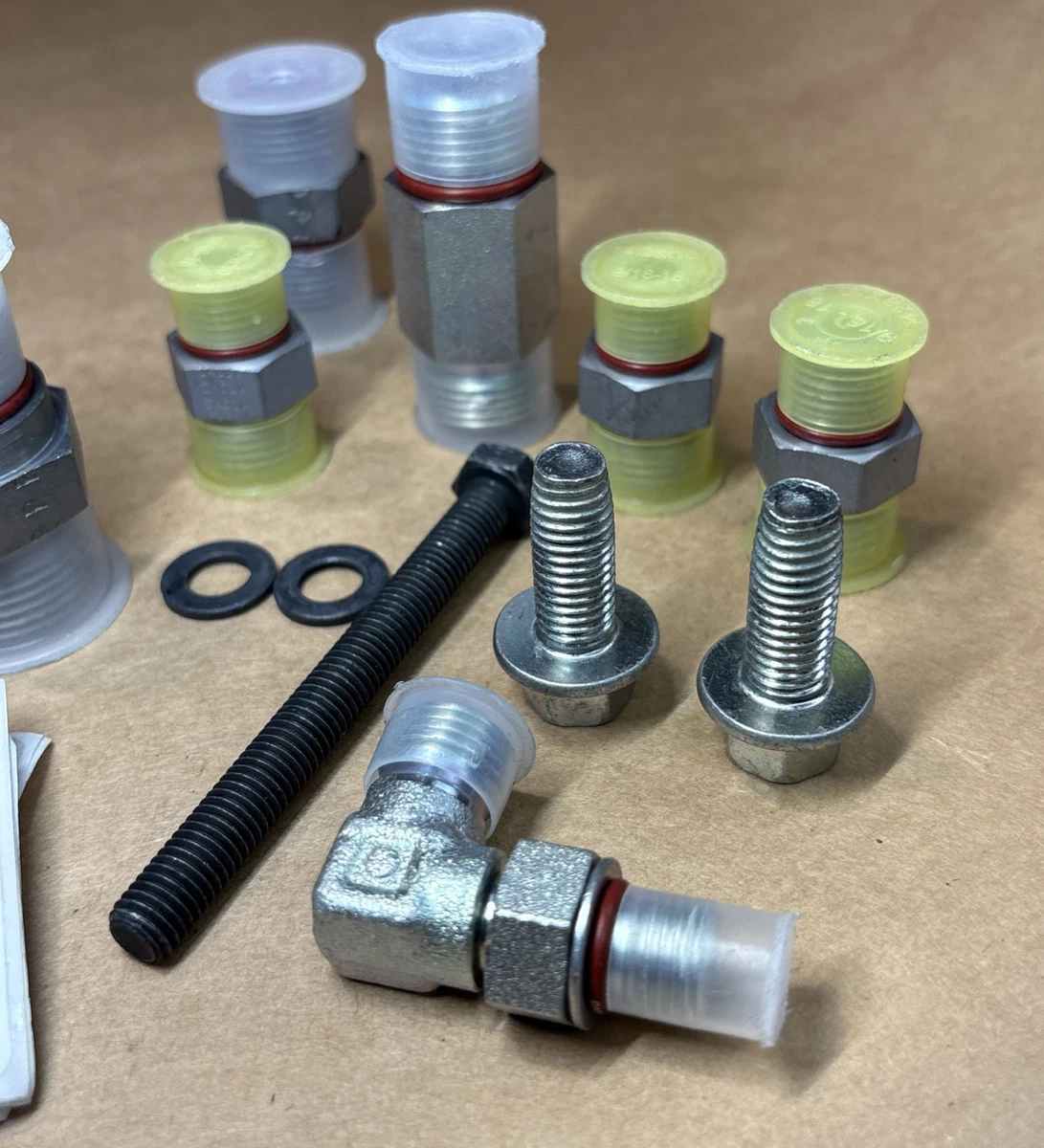 LOT Of Caterpillar Adapters,BOLTS photo 3