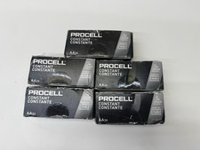 120x Duracell Procell Battery Alkaline Size AA 5 Boxs of 24 /OPEN BOX MAR 2035