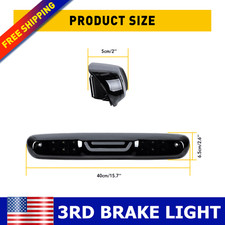 LED Third Brake Light For 2007-13 Chevy Silverado GMC Sierra 1500 2500HD 3500HD