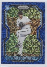 2021 Panini Prizm Tier III Blue Donut Circle 168/199 Nick Neidert #231 2qw