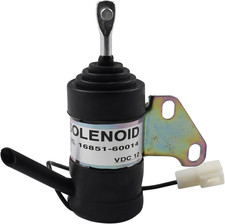 Fuel Shut off Solenoid 12V 16851-60014 16851-60012 052600-4531 Compatible with K