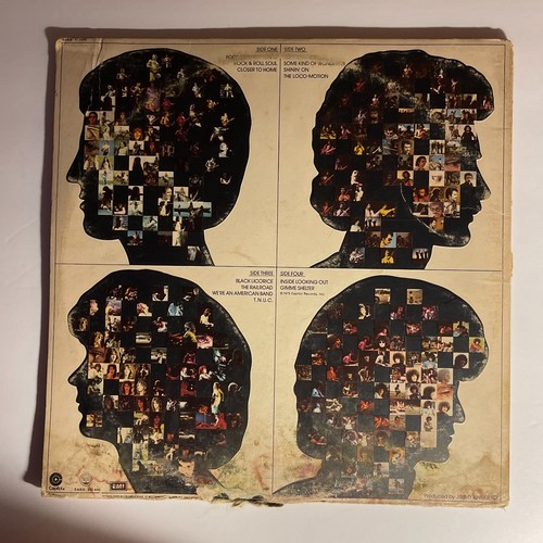 Grand Funk Railroad – Caught In The Act Vinyl, LP 1975 Capitol Records - Imagen 4 de 5