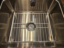 SOFINNI Sink Protectors for Kitchen Bottom with 12.5" x 16.25", White