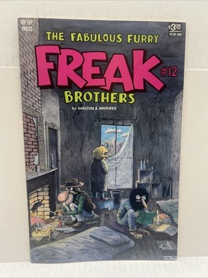 The Fabulous Furry Freak Brothers #12 Rip Off Press 1st Print 1992 VF