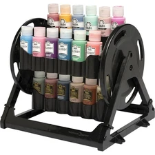 Rotational Organizer for Acrylic Paint Storage, Paint Storage Container That Sto