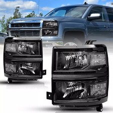 【Black Clear】 Headlights For 2014-2015 Ch...
