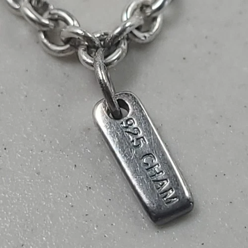 Collar Chamilia Plata Esterlina Cadena Gota Perlas 36" RC-3B NUEVO Foto 4 de 4