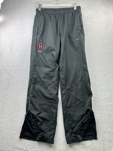 Nike Harvard Rugby Storm-FIT Black Windbreaker Pants Men’s Small Waterproof Y2K - Picture 14 of 22