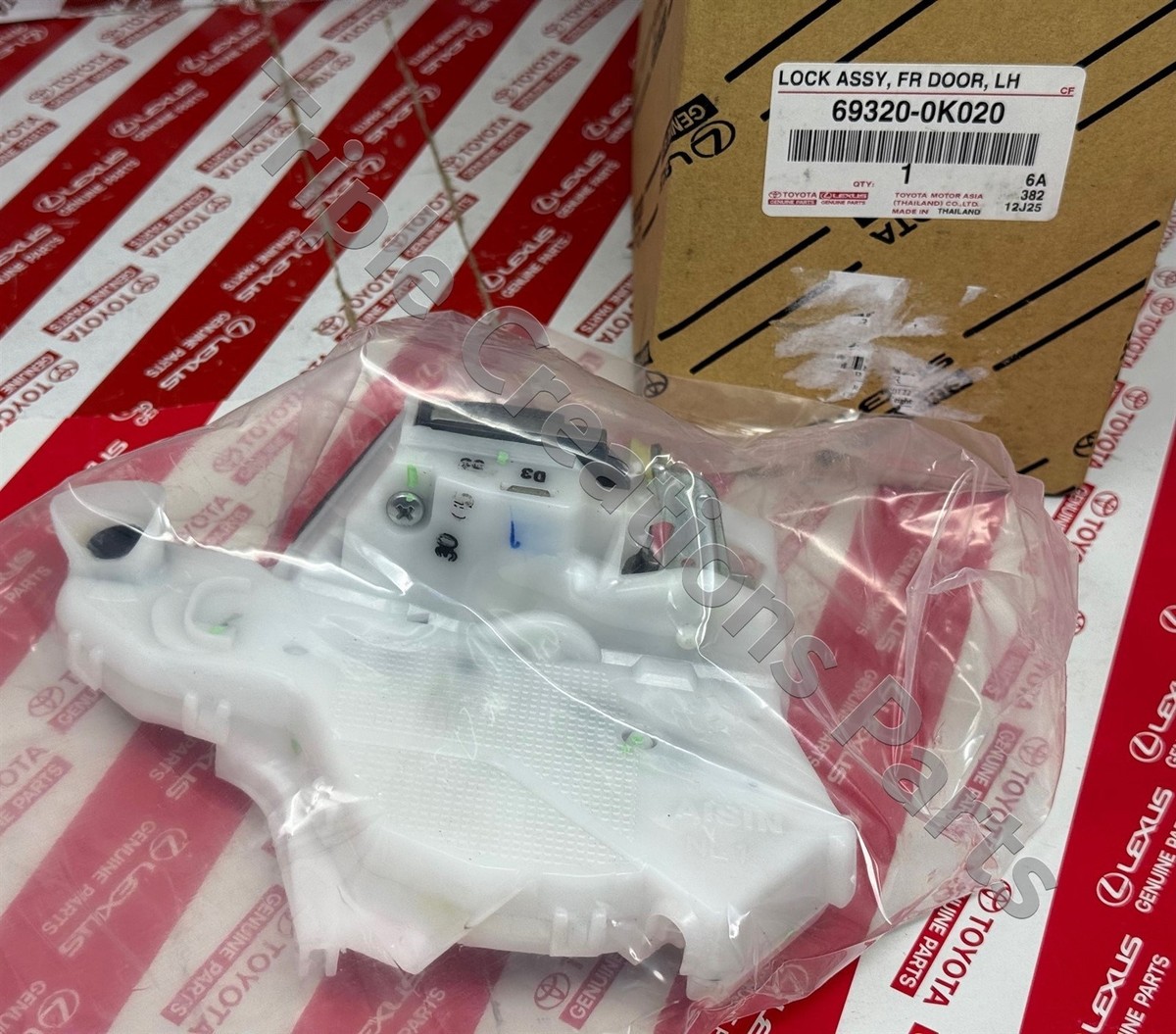 Toyota Genuine 69320-0K020 Lock Assy Front Door LH 693200K020 OEM