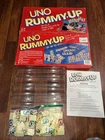 Vintage Uno Rummy-Up Board Game 1993 Mattel Complete With Manual