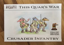 Wargames Atlantic This Quar's War Crusader Infantry (*See Per Order Flat Rate Sh