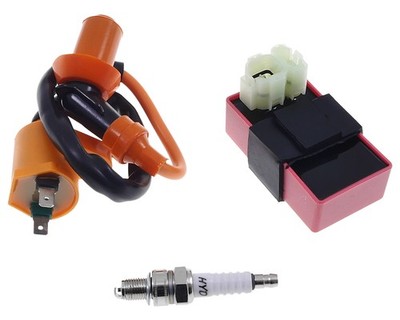Racing CDI offen Zündspule Zündkerze für 4 Takt China Roller 50 4T GY6 139QMB