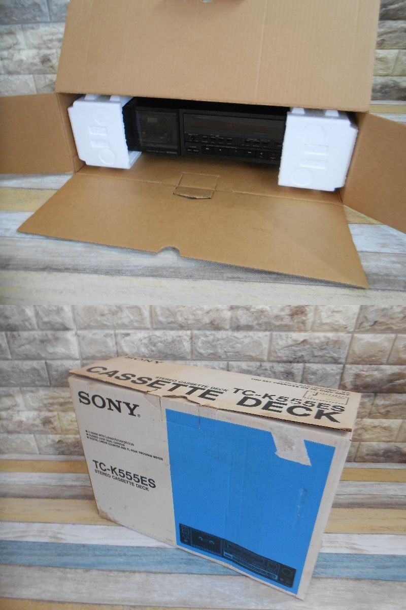 Sony TC-K555 vintage audio equipment - eBay listing photo 1