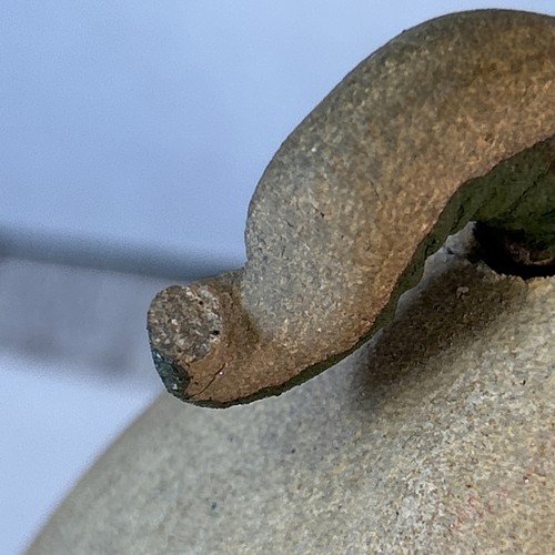 Vintage Dragon Clay Ceramic Art Egg Hatchling Cute Bought 1982 Unusual Different - Picture 7 of 15