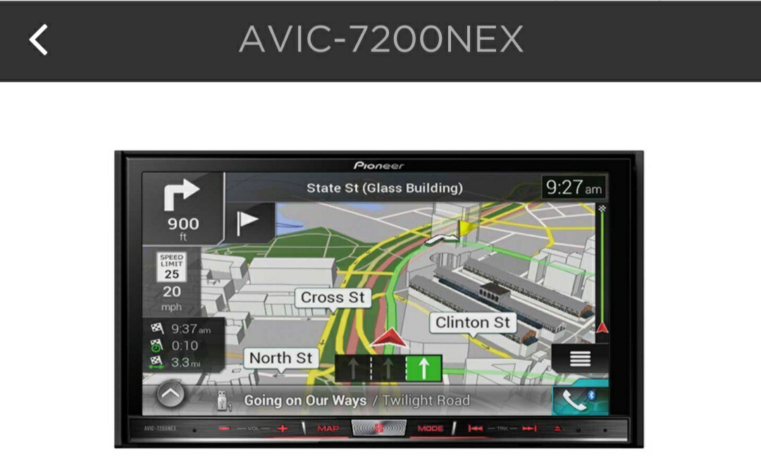 Pioneer AVIC-7200NEX 7 Pioneer AVIC-7200NEX 7