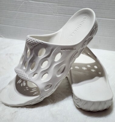 NEW Merrell Slide Sandals - Womens Hydro Slide White US 10