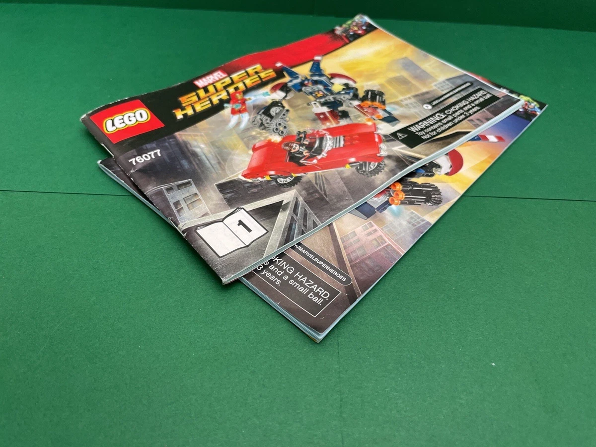 Lego 76077 best sale instructions