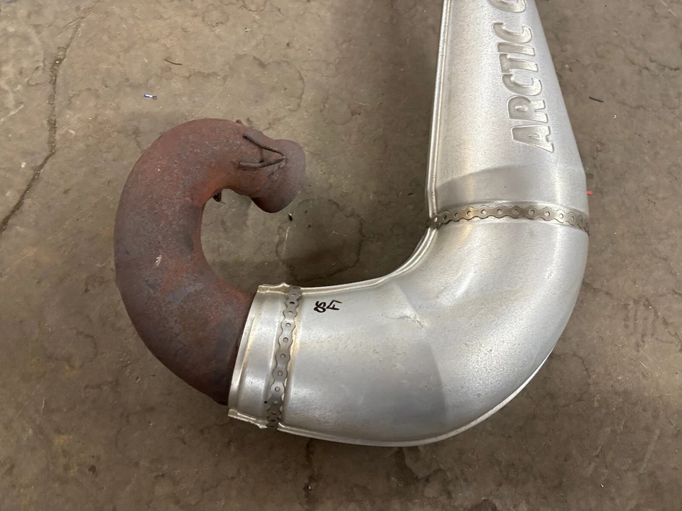 Tubo de escape Arctic Cat 2005-2006 Firecat F6 F7 Sabercat 700 OEM Crossfire Foto 4 de 4