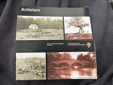 New Antietam Civil War battlefield National Park NPS unigrid brochure map MD