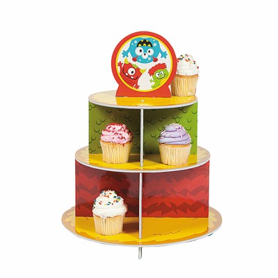 Mini Monster Cupcake Stand, Party Supplies, 1 Piece