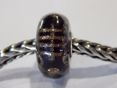 TROLLBEADS Purple Longevity Bead RARE 2018 TROLLFEST EVENT BEAD (ONE) NEW!