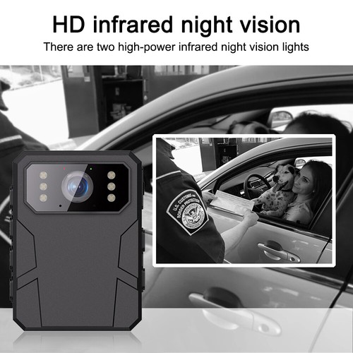 Support 128GB Police Body Worn Camera Security 4K 2K Night Vision Audio Recorder - Picture 17 of 24