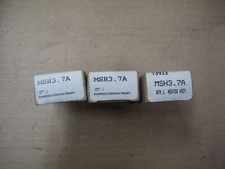 3 Eaton MSH3.7A heater overload relay element lot of 3 4 lots available NIB