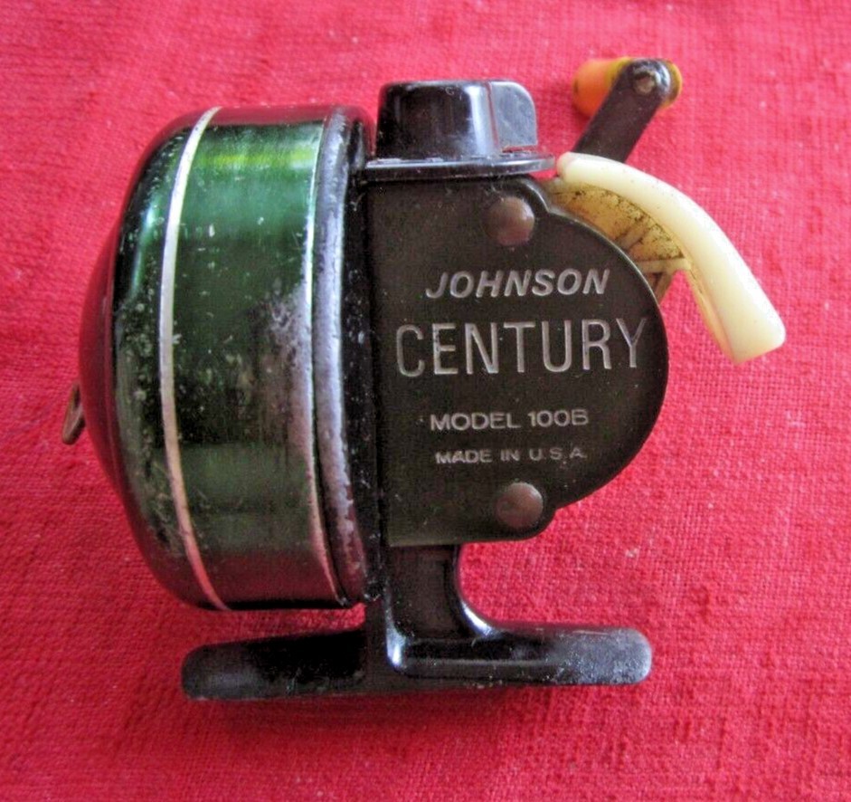 JOHNSON CENTURY 100B クローズドフェイスリール VINTAGE JOHNSON CENTURY 100B CLOSED FACE SPINCAST FISHING