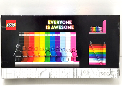 LEGO 40516 Everyone is Awesome Rainbow Pride Gay Lesbian 346