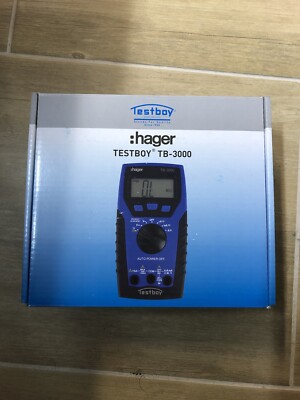 TESTBOY TB 3000 Hager  Digital Multimeter