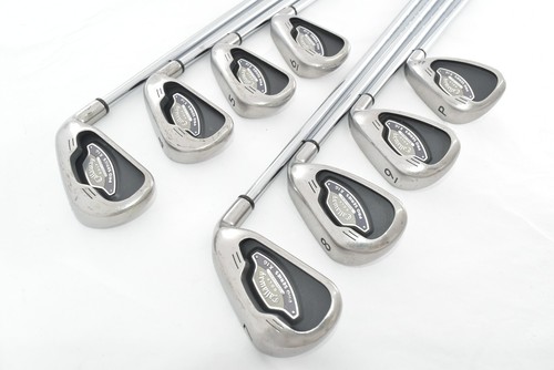 8PCS Callaway STEELHEAD PRO SERIES X-16 Iron Set 3-4-5-6-7-8-9-PW 990GH RH Stiff - Picture 3 of 16