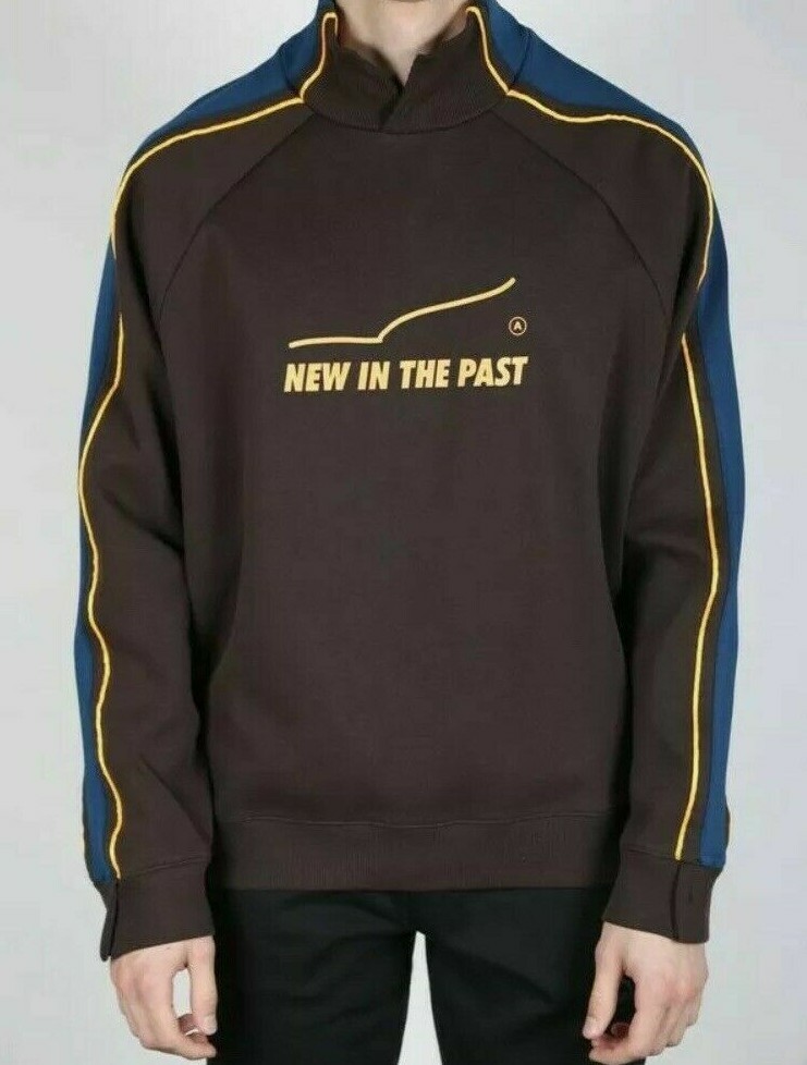 Puma x Ader Error “New In The Past” brown Blue Orange Sweater