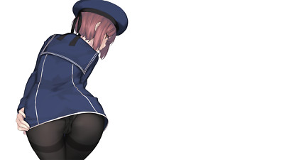 Anime girls simple background kantai collection z3 max Playmat Gaming Mat Desk