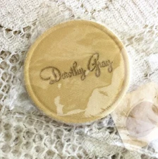 Vintage Dorothy Gray Powder Rouge Compact Replacement Puff 50s NOS Sealed Prop