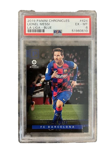 Panini Lionel Messi Soccer Sports Trading Card Singles