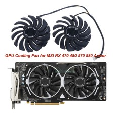 For MSI RX 470 480 570 580 Armor ADEON RX 5600 5700 XT Graphics Video Card Fan