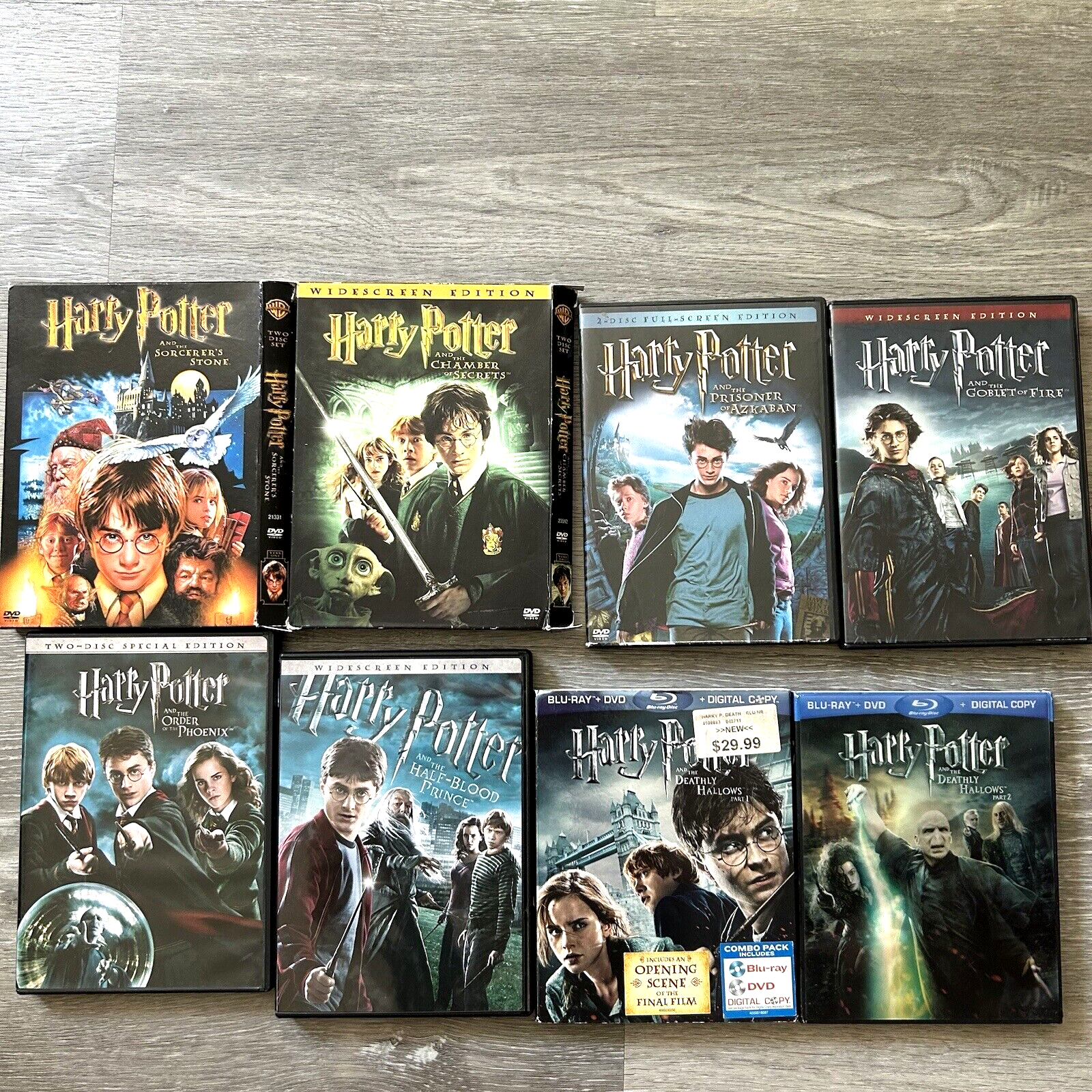 Harry Potter: Complete 8-Film Collection (DVD)