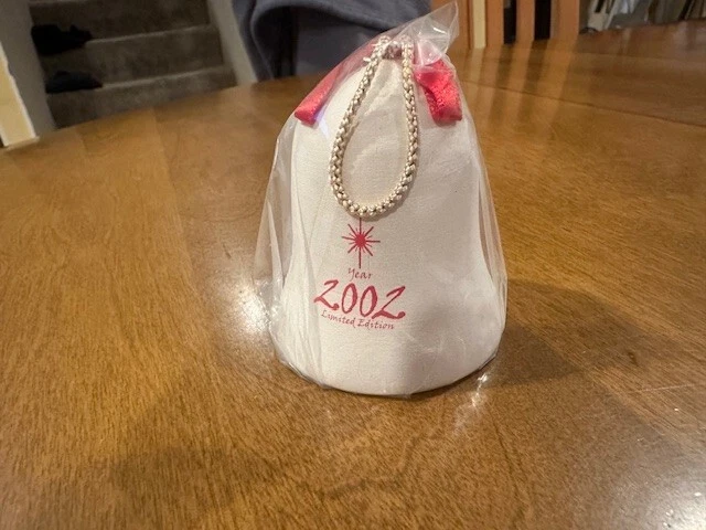 Adorno Campana Navidad De Grazia 2002 Coleccionistas Edición Limitada - NUEVO Foto 4 de 4