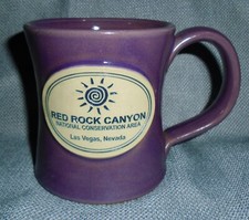 NEW RED ROCK CANYON NATIONAL CONSERVATION AREA COFFEE CUP PURPLE MUG 2018