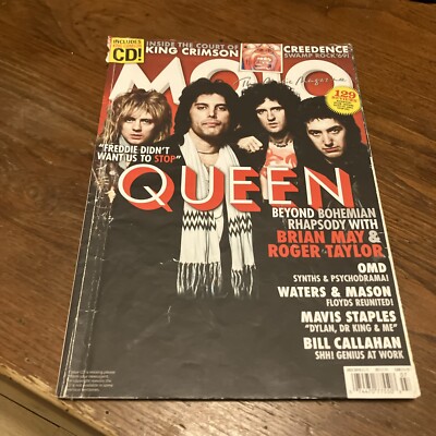 Mojo Magazine July 2019 Queen King Crimson Creedence OMD Bill Callahan