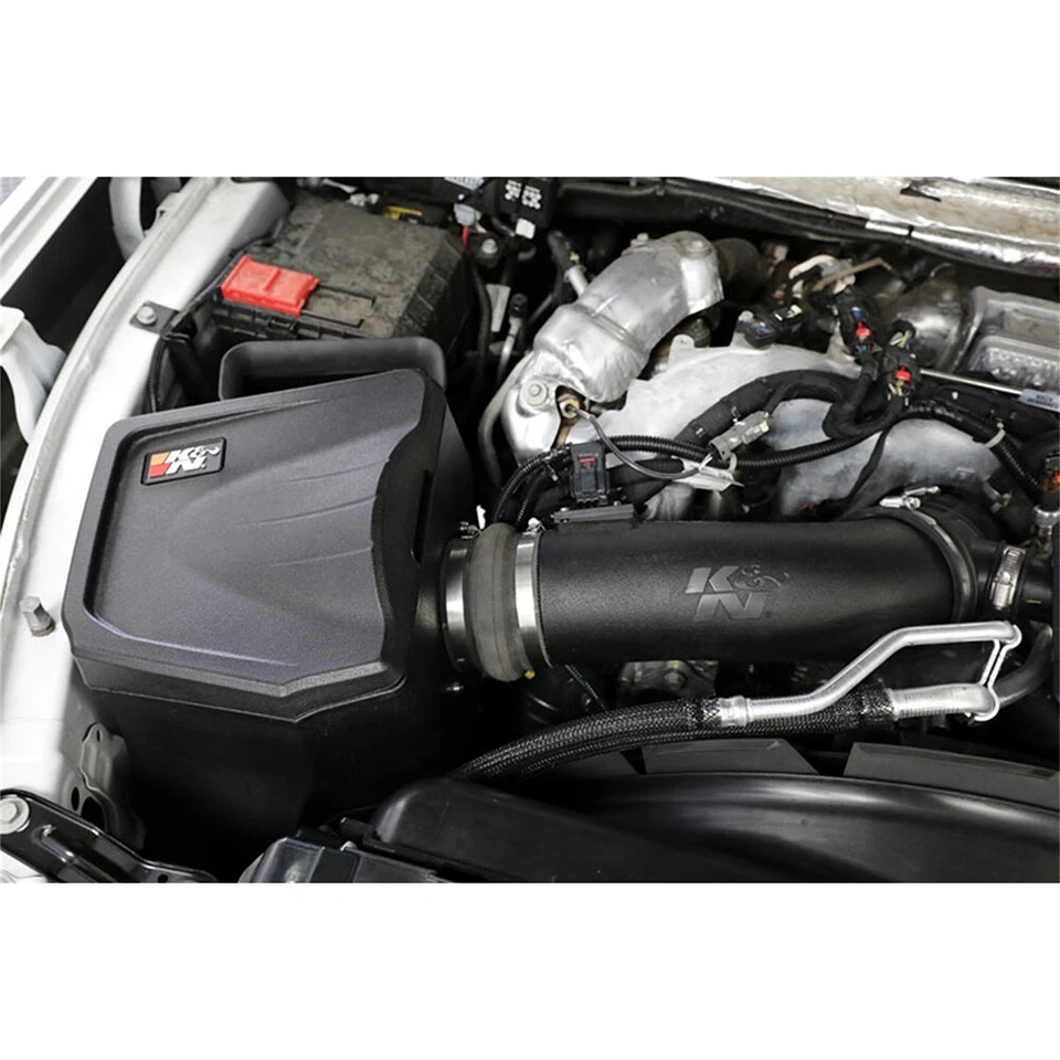 Entrada de aire frío K&N 63-3119 para Silverado Sierra 2500 3500 HD 20-25 6,6 L diésel Foto 3 de 4
